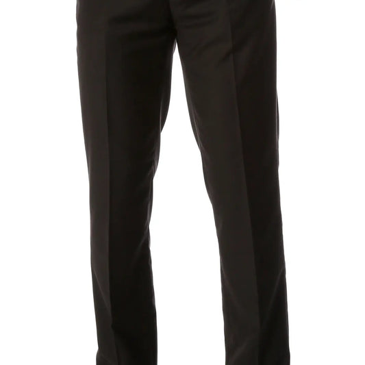 Men's Halo Slim Fit Flat-Front Dress Pants