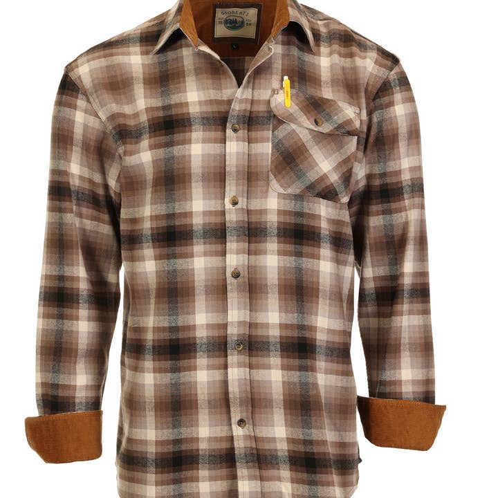 Men's Flannel Button Up Shirt