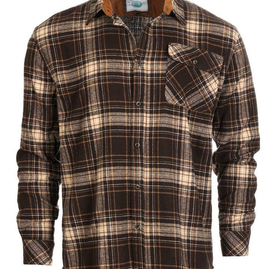 Men's Flannel Button Up Shirt