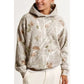 Trendy Viral Forest Camo Print Oversized Hoodie