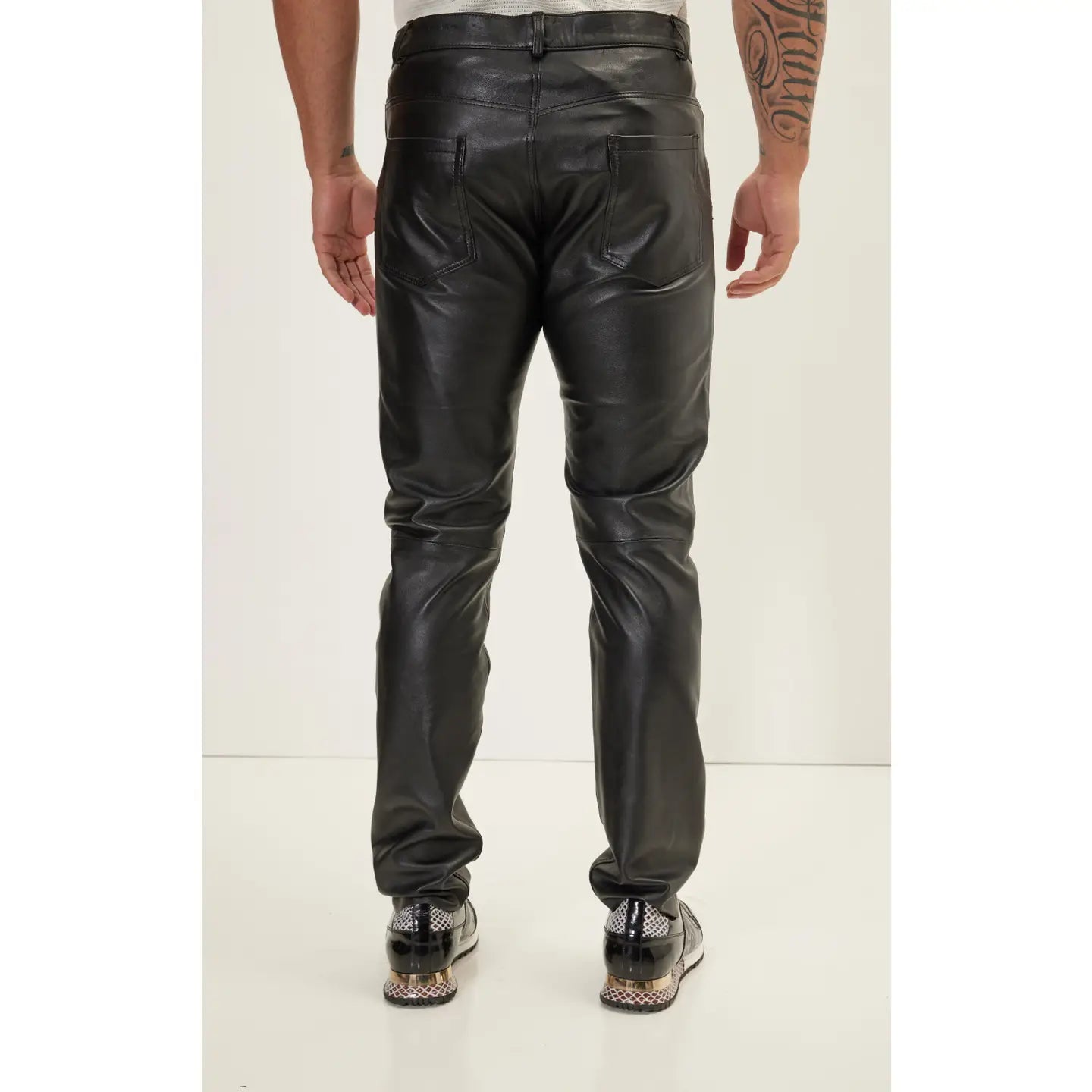 Lambskin Leather Pants 